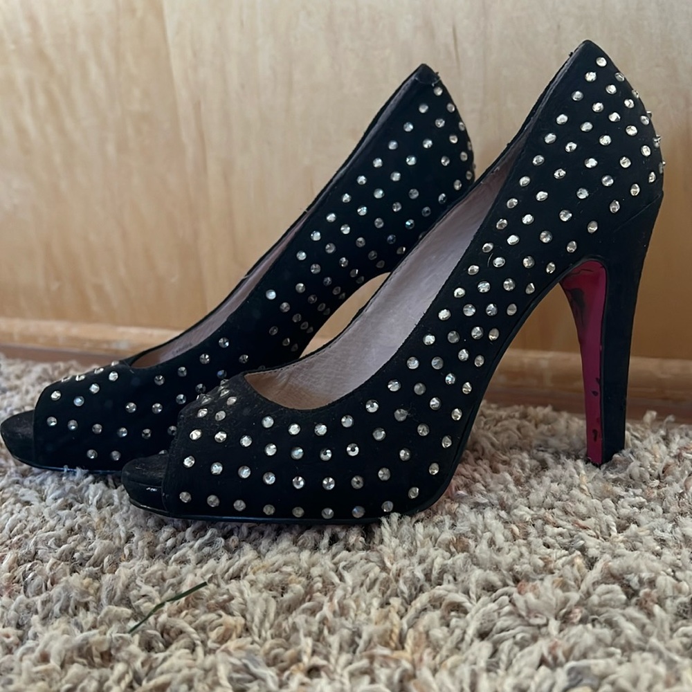 Black heels